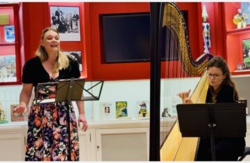 Recital de musique française avec Estelle Béréau soprano et Léna Lenzen harpiste