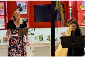 Recital de musique française avec Estelle Béréau soprano et Léna Lenzen harpiste